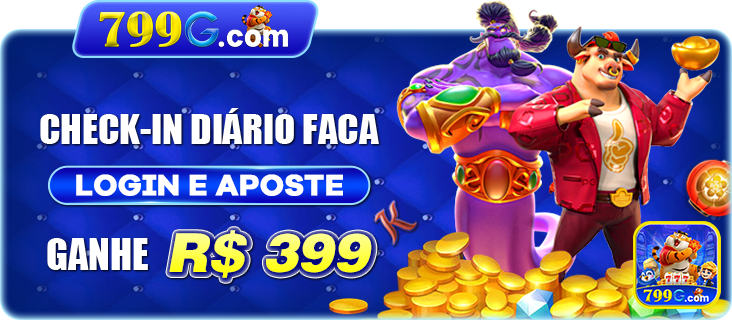 799g.com Check-in diário com bônus de até R$ 399 no 799g.com Brasil